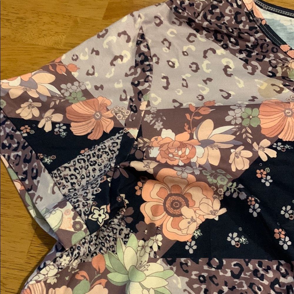 Floral Patchwork Blouse - image 4